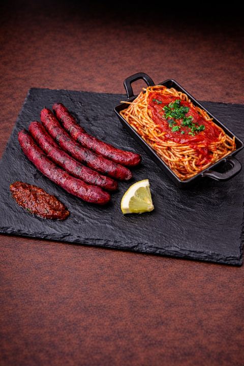 Assiette Merguez + Accompagnement